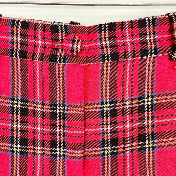 J.Crew Womens Plaid Stewart Tartan Wool Blend High Rise Cameron Pants Size 0 NWT - Picture 4 of 11